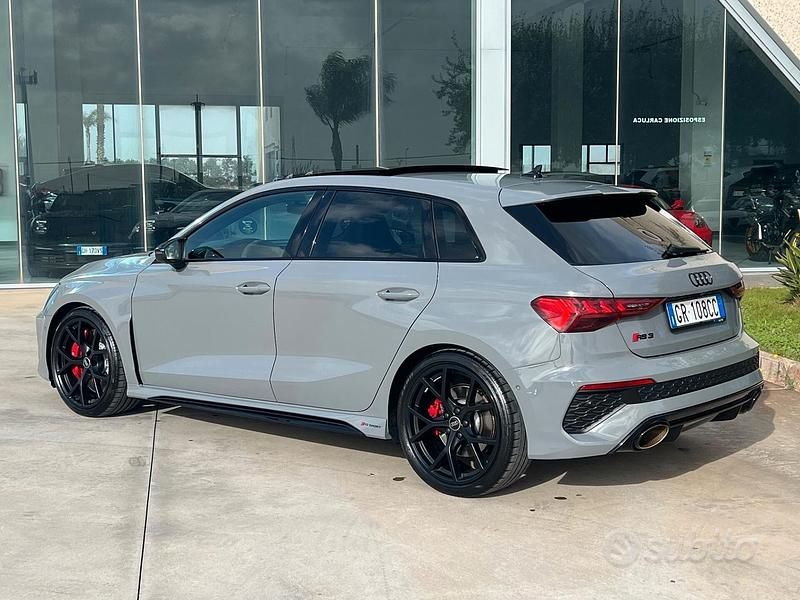 Usata Audi RS3 400 CV (294 kW) 2023 Grigio Berlina