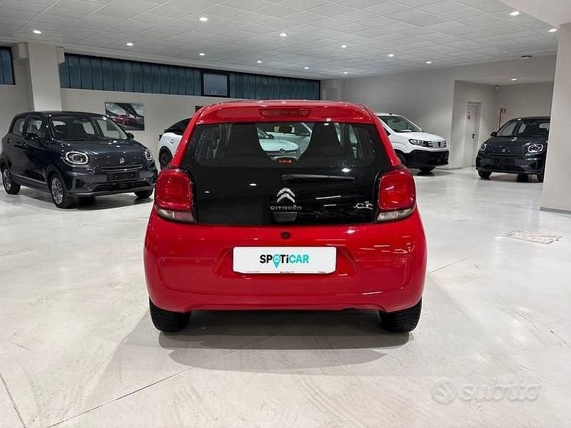 Usata Citroën C1 Feel 69 CV (50 kW) 2018 Rosso Utilitaria