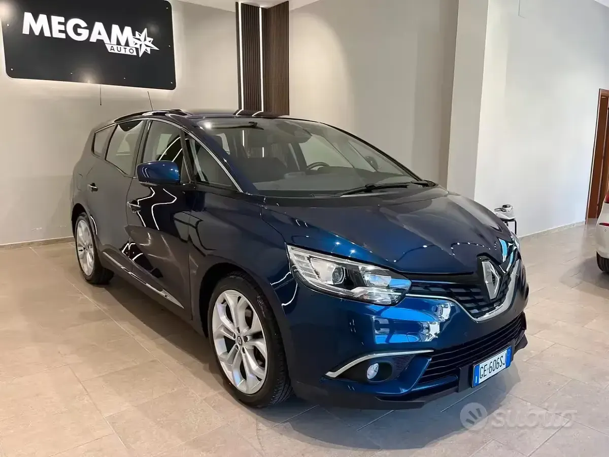 Usata Renault Grand Scénic Business 120 CV (88 kW) 2021 Blu Monovolume