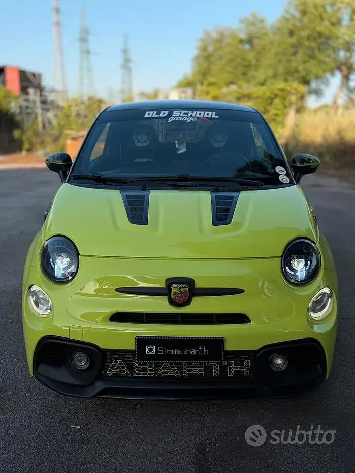 Usata Abarth 595 Competizione 180 CV (132 kW) 2020 Verde Berlina