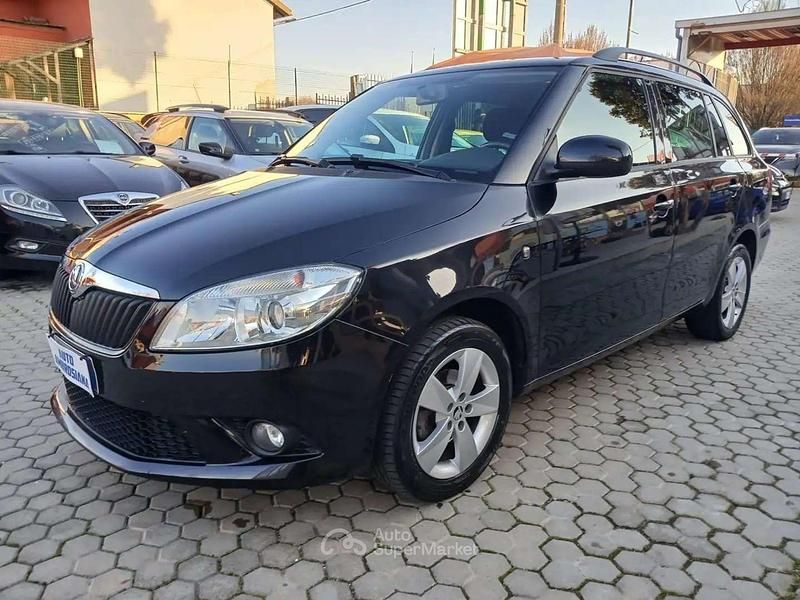 Usata Skoda Fabia Ambition 86 CV (63 kW) 2014 Nero Station wagon