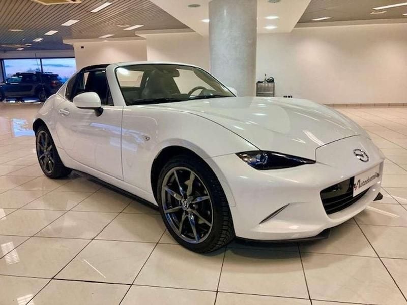 Usata Mazda MX5 Inclusive 160 CV (117 kW) 2018 Bianco Cabrio