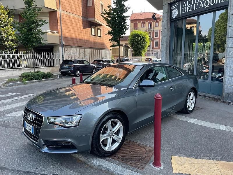 Usata Audi A5 211 CV (155 kW) 2012 Grigio Coupé