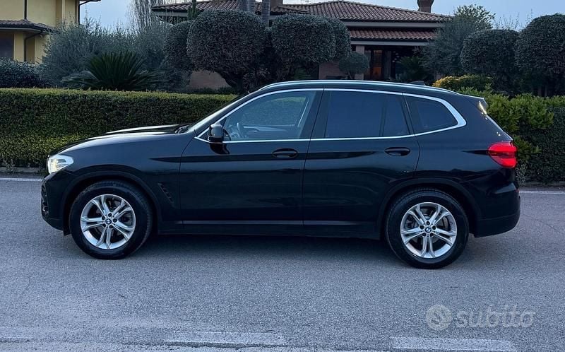 Usata BMW X3 Advantage 190 CV (139 kW) 2019 Nero SUV