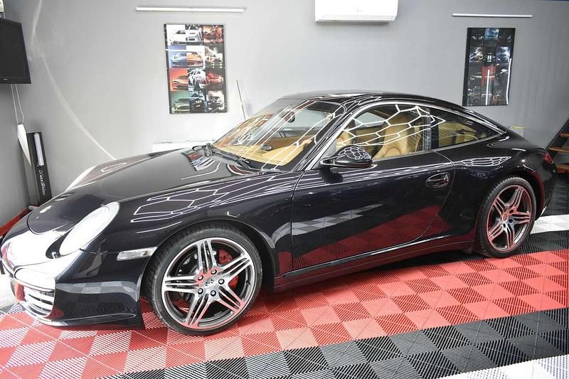 Usata Porsche 997 385 CV (283 kW) 2011 Magic black Cabrio