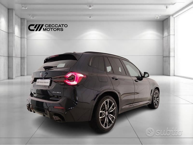 Usata BMW X3 M Sport 2022 Nero SUV