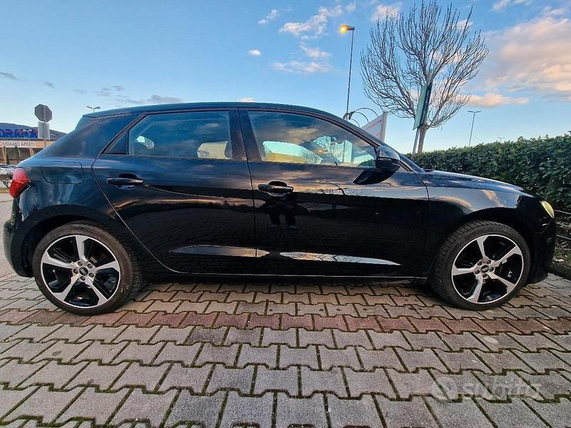Usata Audi A1 Sportback Advanced Plus 110 CV (80 kW) 2021 Nero Utilitaria