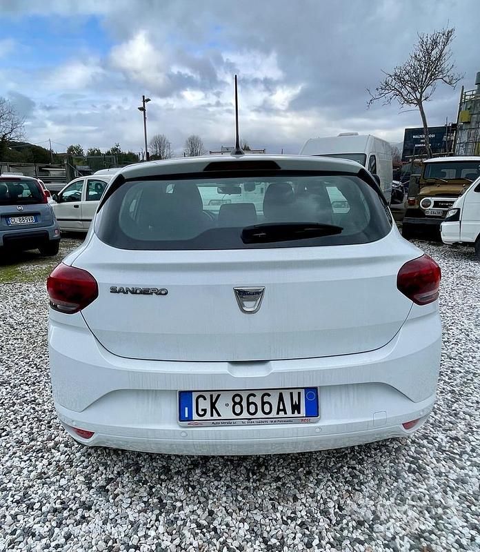 Usata Dacia Sandero Comfort 100 CV (73 kW) 2022 Bianco Berlina
