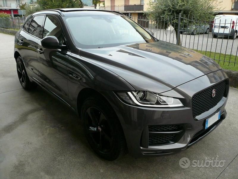 Usata Jaguar F-Pace R-Sport 180 CV (132 kW) 2016 Grigio SUV
