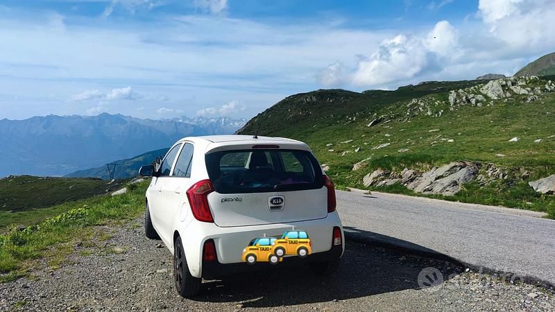 Begagnad Kia Picanto 69 HK (50 kW) 2015 Vit Halvkombi