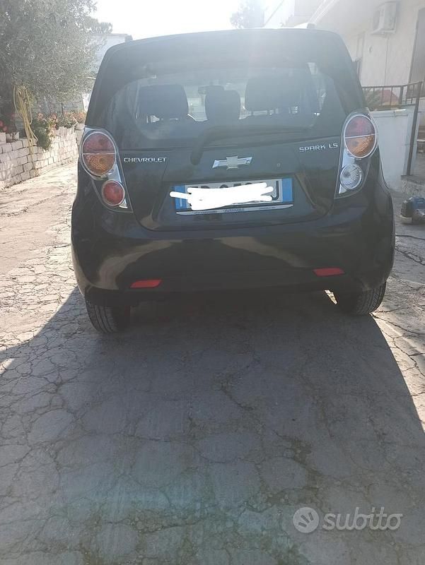 Usata Chevrolet Spark 2010 Nero Utilitaria