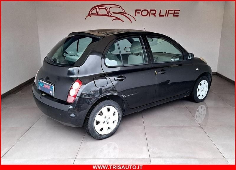 Usata Nissan Micra Visia 80 CV (58 kW) 2005 Nero Utilitaria