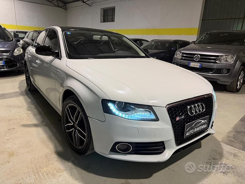 Usata Audi A4 S-Line 143 CV (105 kW) 2011 Bianco Berlina