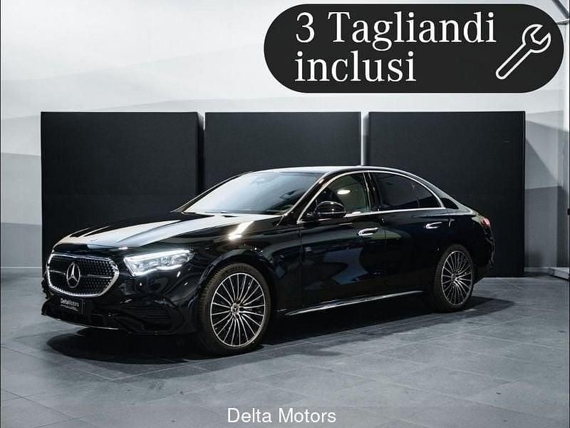 Nuova Mercedes E300 Advanced Plus 197 CV (144 kW) 2026 Nero Berlina