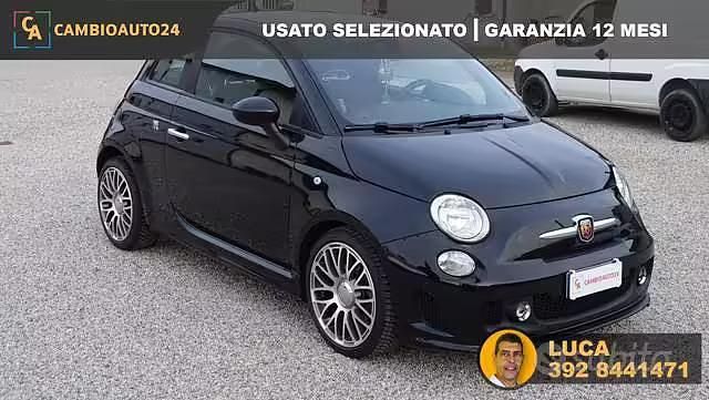 Usata Abarth 500 Custom 135 CV (99 kW) 2015 Nero Utilitaria