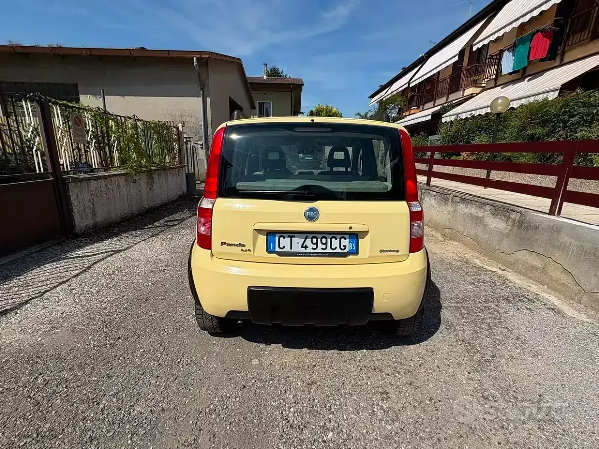 Usata Fiat Panda 4x4 Climbing 60 CV (44 kW) 2005 Giallo Utilitaria