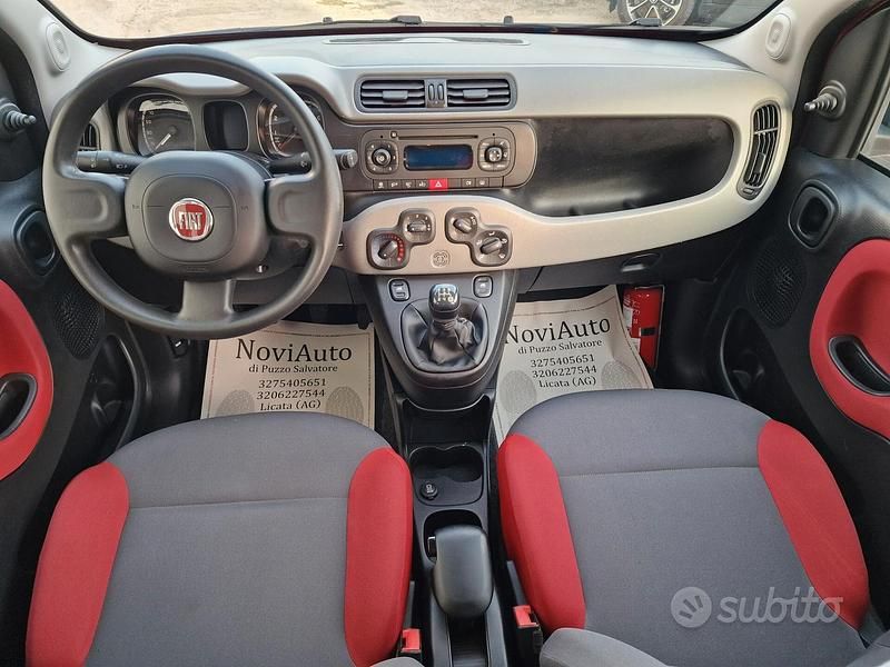 Usata Fiat Panda 70 CV (51 kW) 2013 Rosso Utilitaria