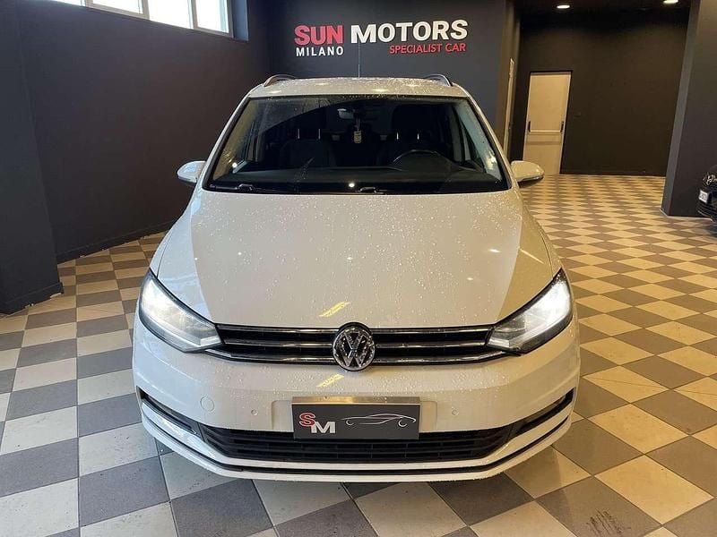 Usata VW Touran Executive 116 CV (85 kW) 2018 Bianco Monovolume