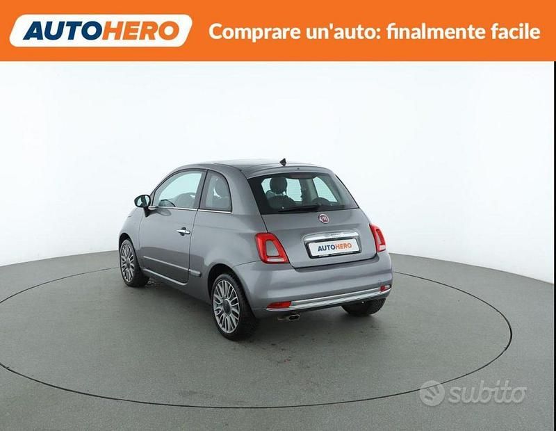 Usata Fiat 500 Lounge 70 CV (51 kW) 2016 Grigio Utilitaria