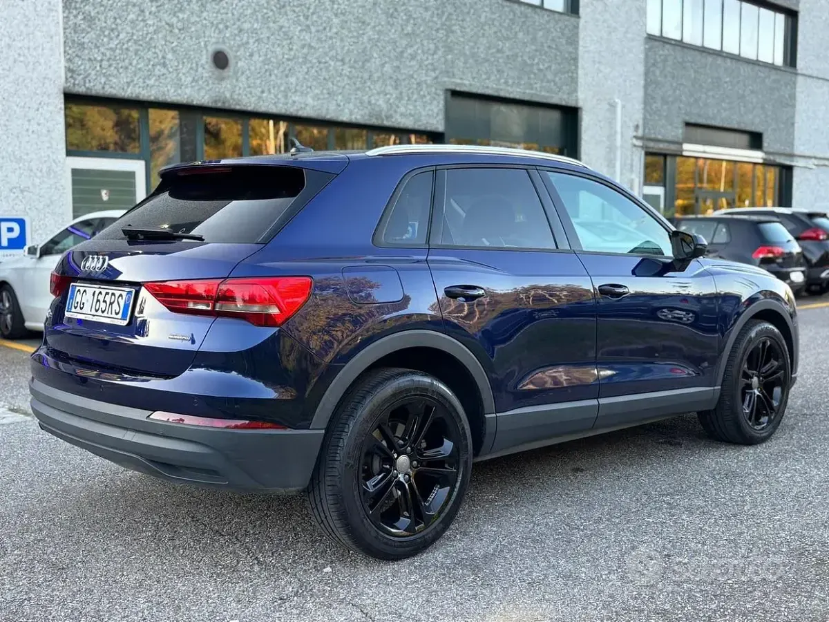 Usata Audi Q3 Advanced 150 CV (110 kW) 2021 Blu SUV