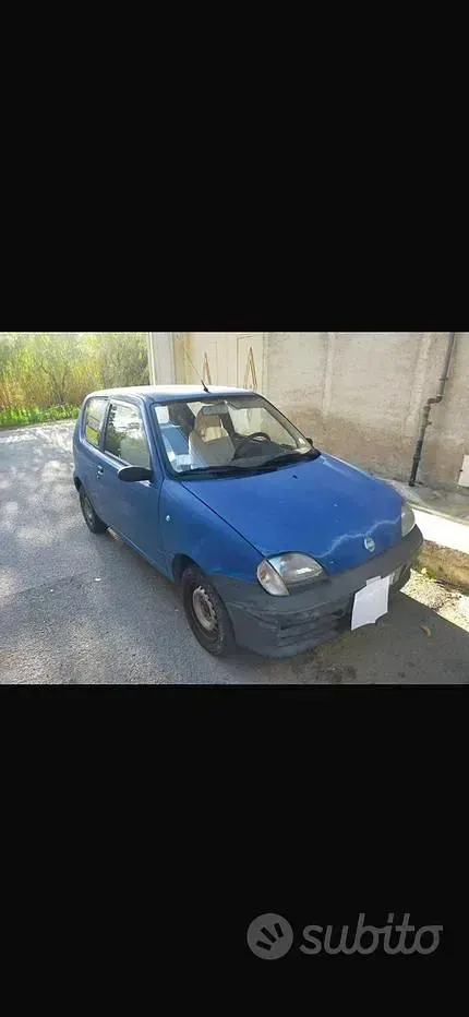 Usata Fiat 600 2002 Blu Utilitaria