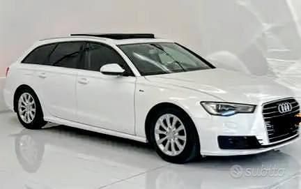 Usata Audi A6 Ambiente 190 CV (139 kW) 2015 Bianco Station wagon