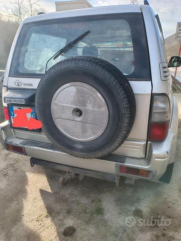 Usata Toyota Land Cruiser 163 CV (119 kW) 2002 Grigio SUV