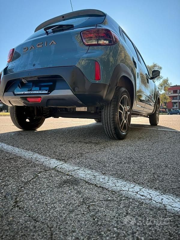Usata Dacia Spring Extreme 47 kW (65 CV) 2023 Blu Utilitaria