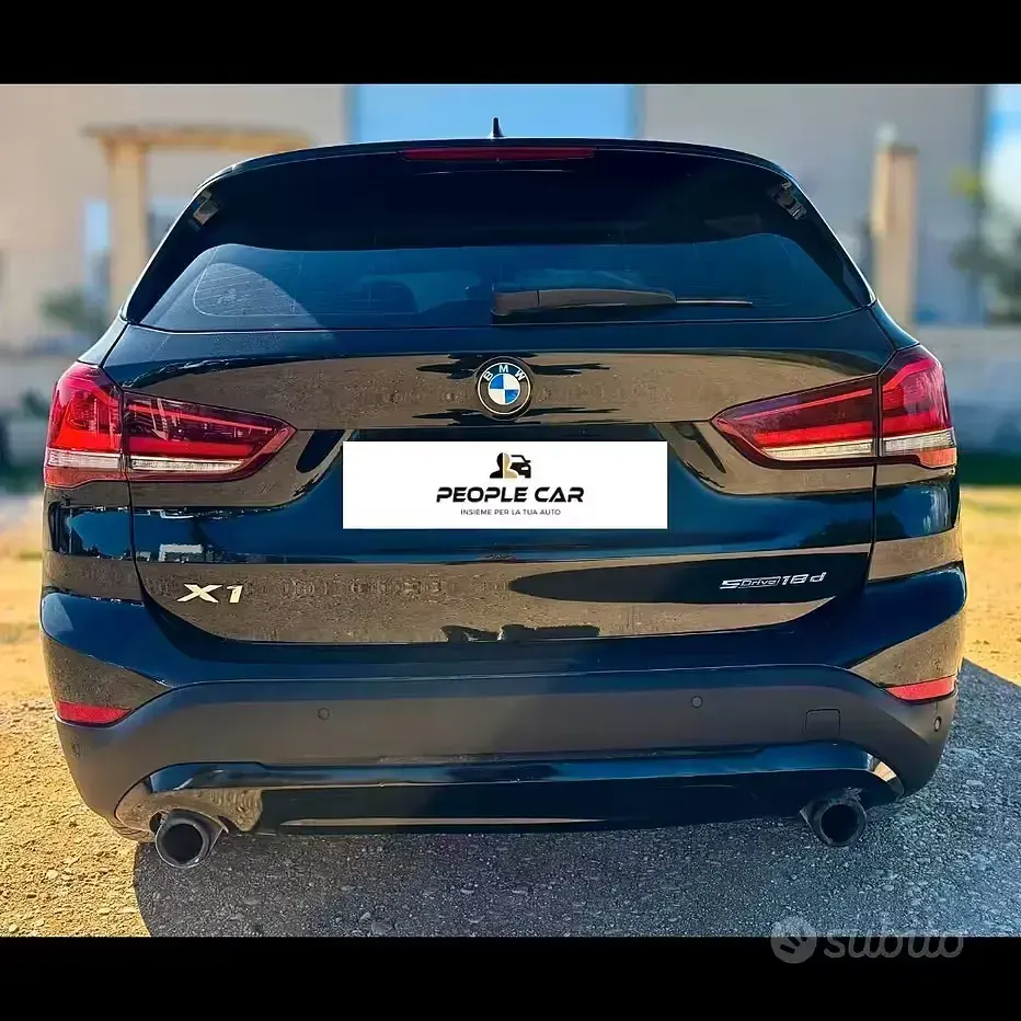 Usata BMW X1 xLine 150 CV (110 kW) 2021 Nero SUV