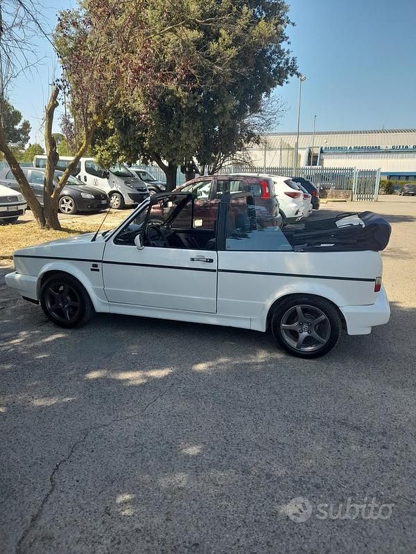 Usata VW Golf Cabriolet 1991 Bianco Cabrio