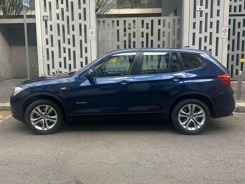 Usata BMW X3 Advantage 249 CV (183 kW) 2017 Blu/azzurro SUV