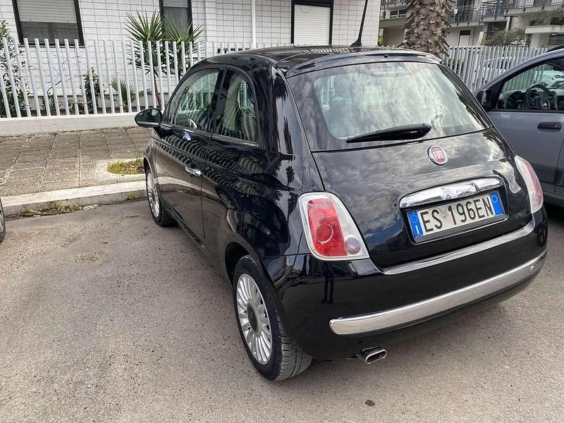 Usata Fiat 500 Lounge 69 CV (50 kW) 2013 Nero Utilitaria