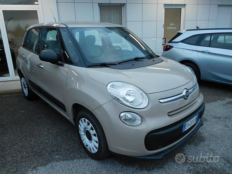 Usata Fiat 500L Pop 80 CV (58 kW) 2014 Beige Monovolume