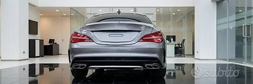 Usata Mercedes CLA200 Premium 136 CV (100 kW) 2018 Grigio Berlina