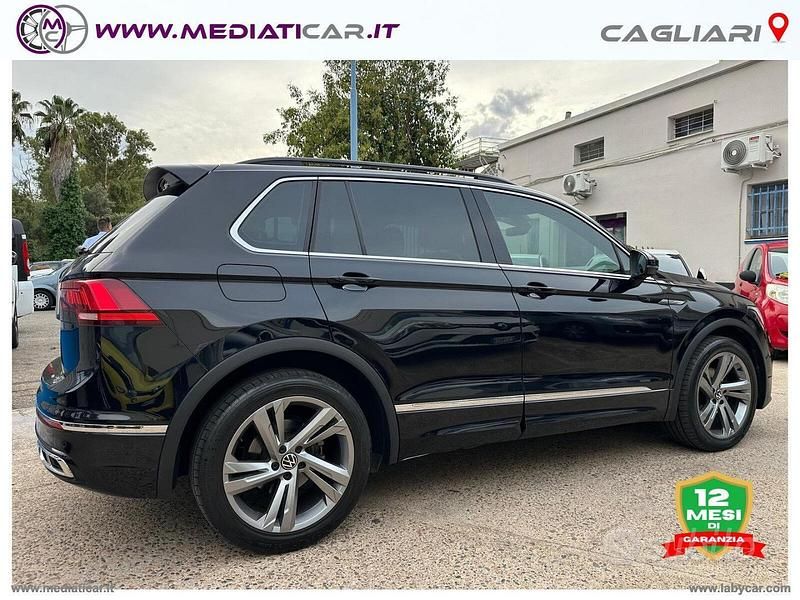 Usata VW Tiguan R-line 150 CV (110 kW) 2023 Nero SUV
