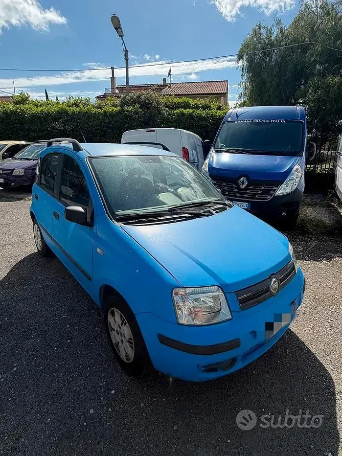 Usata Fiat Panda Dynamic 60 CV (44 kW) 2006 Blu Utilitaria