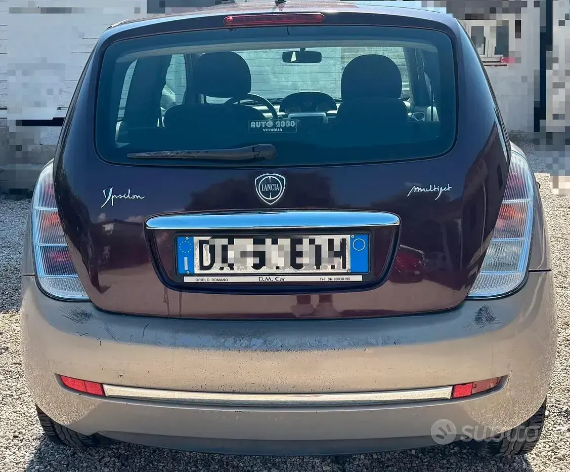 Usata Lancia Ypsilon 80 CV (58 kW) 2009 Marrone Utilitaria