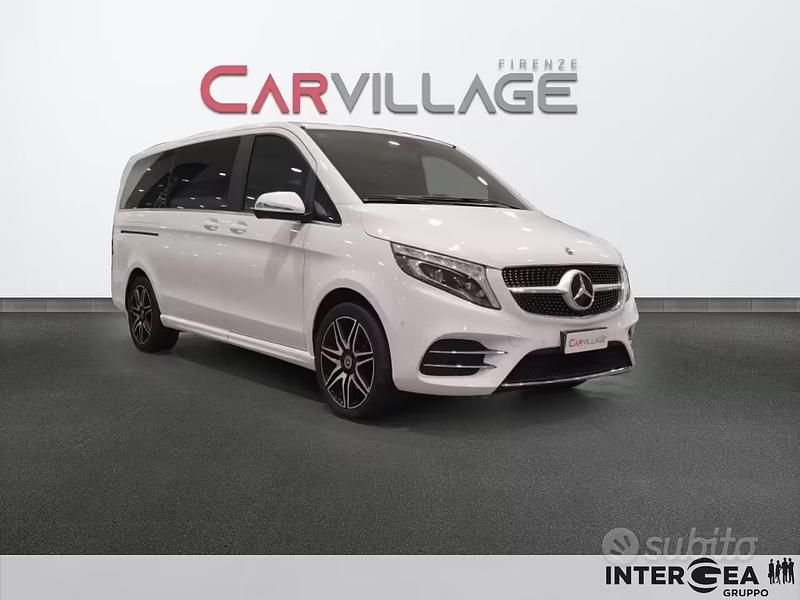 Usata Mercedes V250 Business 190 CV (139 kW) 2020 Bianco Monovolume