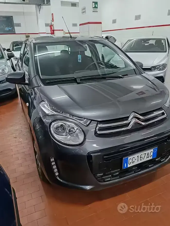 Usata Citroën C1 Shine 72 CV (52 kW) 2021 Grigio Utilitaria