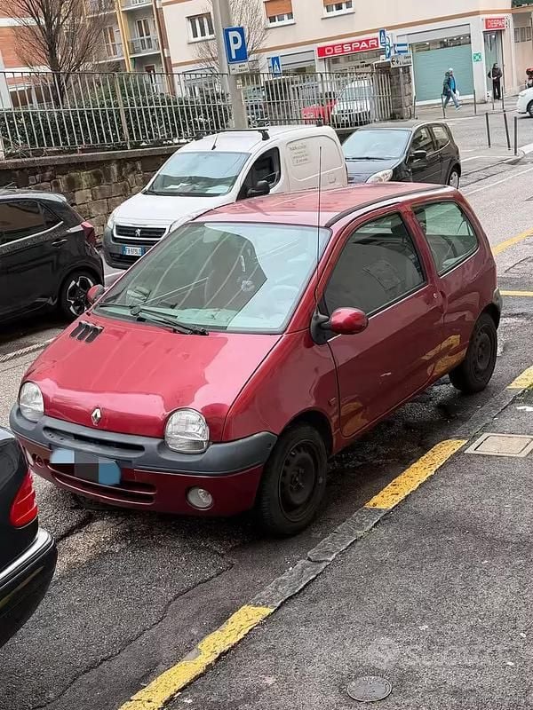 Usata Renault Twingo 2000 Rosso Utilitaria