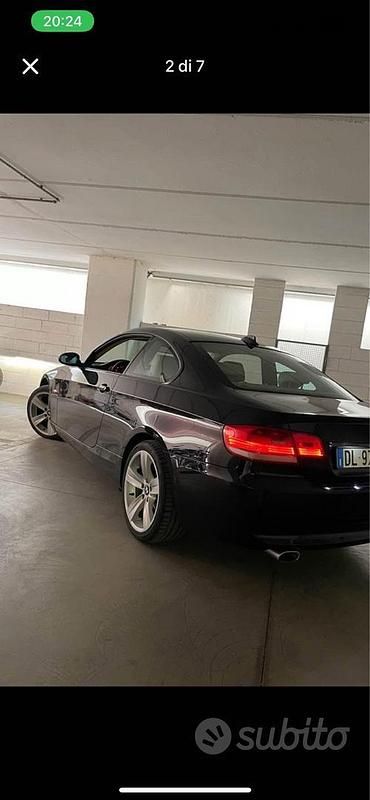 Usata BMW 320 2008 Nero Coupé