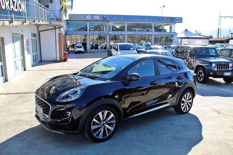 Usata Ford Puma S 126 CV (92 kW) 2022 Nero Berlina