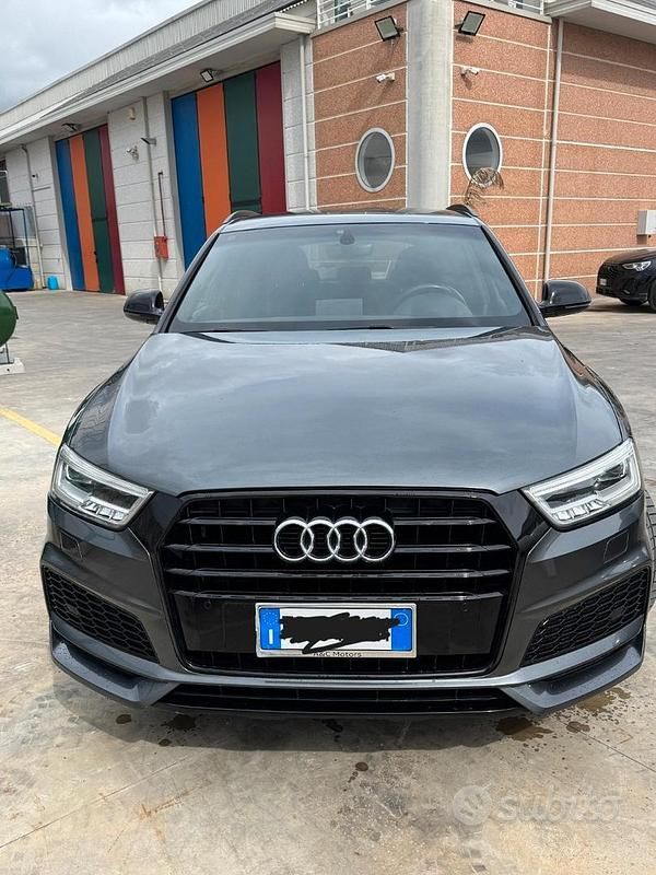 Grigio Usata 2018 Audi Q3 S-Line SUV | 21.900 € (Buon prezzo) - Immagine 1/4