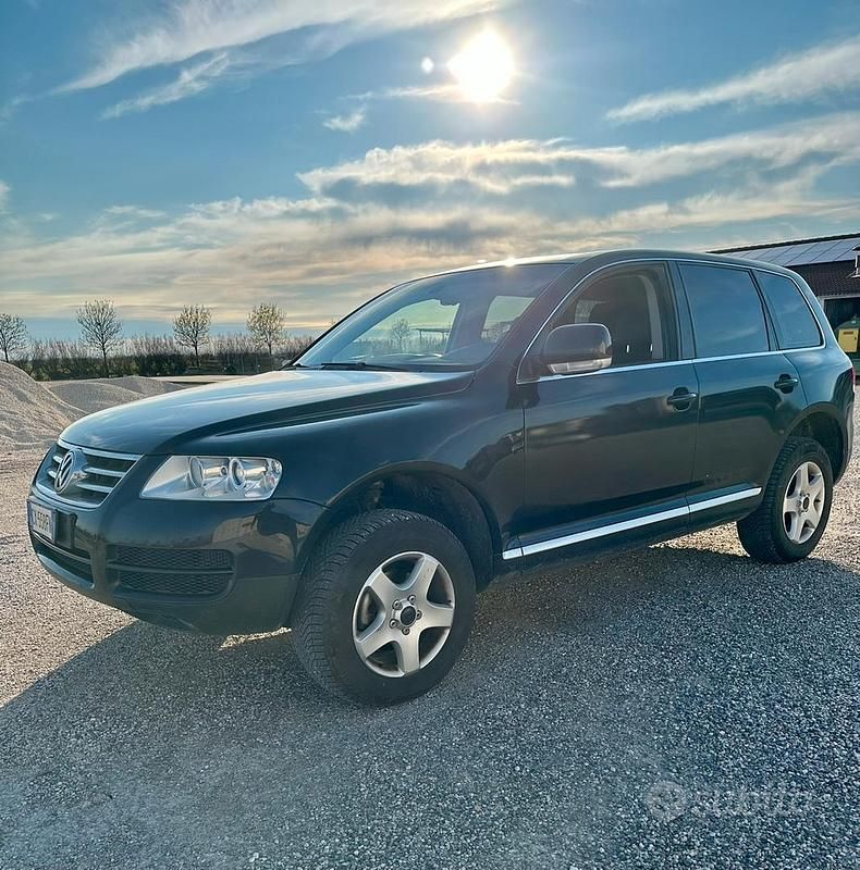 Usata VW Touareg R 174 CV (127 kW) 2005 Nero SUV