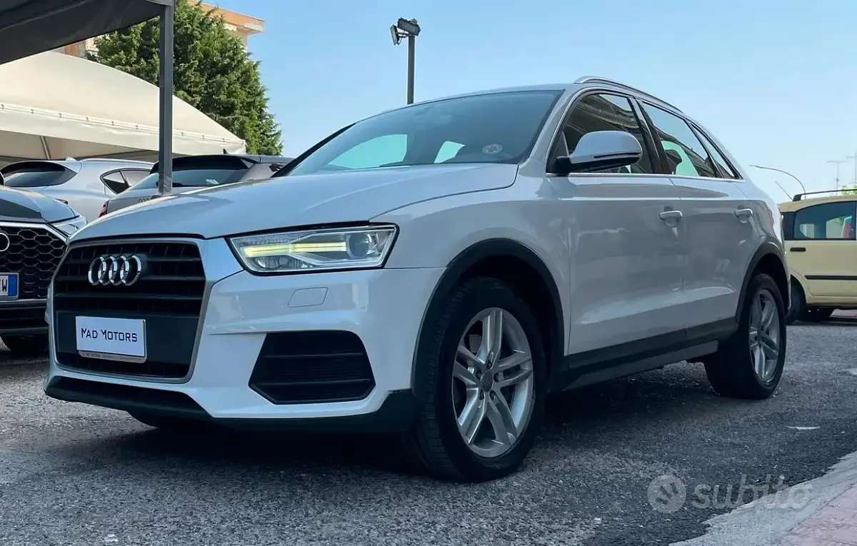 Usata Audi Q3 150 CV (110 kW) 2015 Bianco SUV