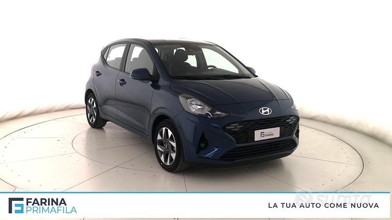 Nuova Hyundai i10 61 CV (44 kW) 2025 Blu Utilitaria