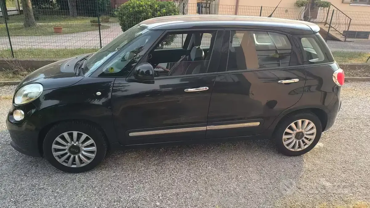 Usata Fiat 500L 85 CV (62 kW) 2015 Nero Monovolume
