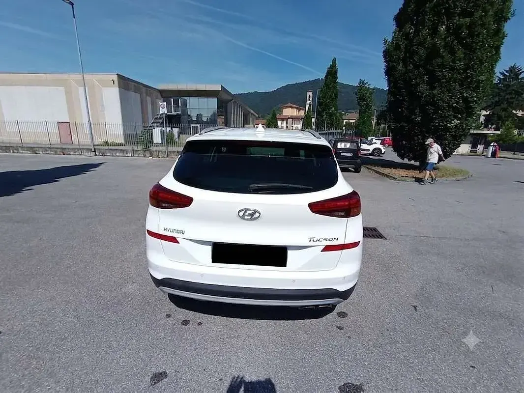 Usata Hyundai Tucson 116 CV (85 kW) 2018 Bianco SUV