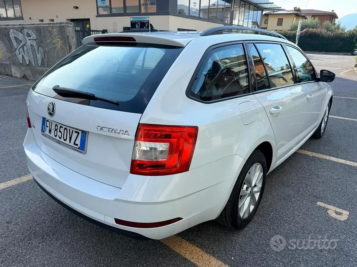 Usata Skoda Octavia Executive 116 CV (85 kW) 2019 Bianco Station wagon