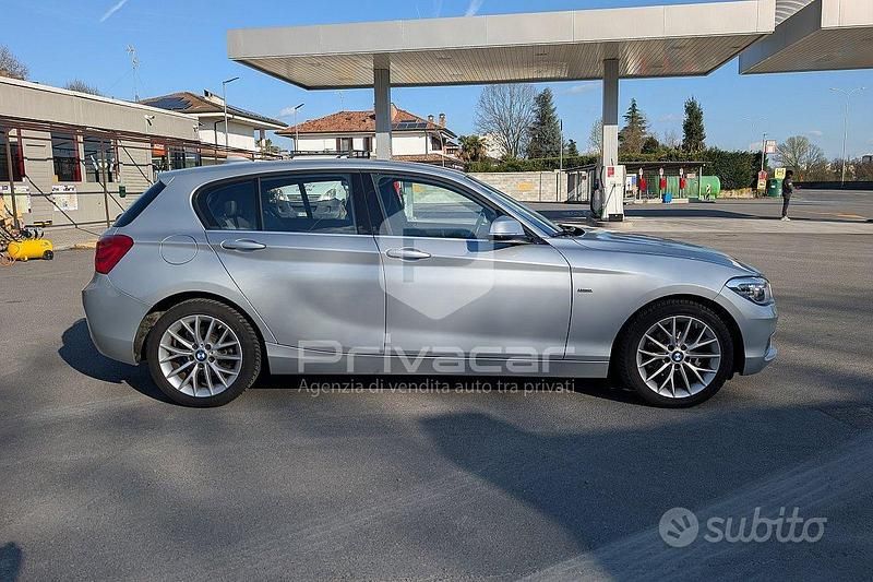 Usata BMW 118 Efficient Dynamics 150 CV (110 kW) 2017 Grigio Utilitaria